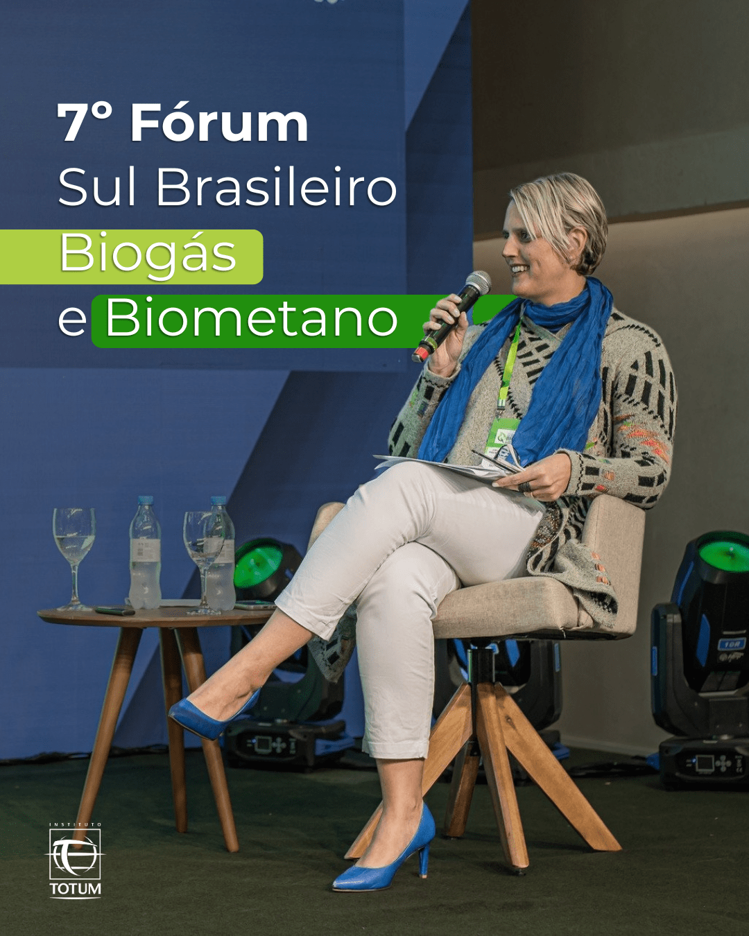 Participação no 7º Fórum Sul Brasileiro de Biogas e Biometano