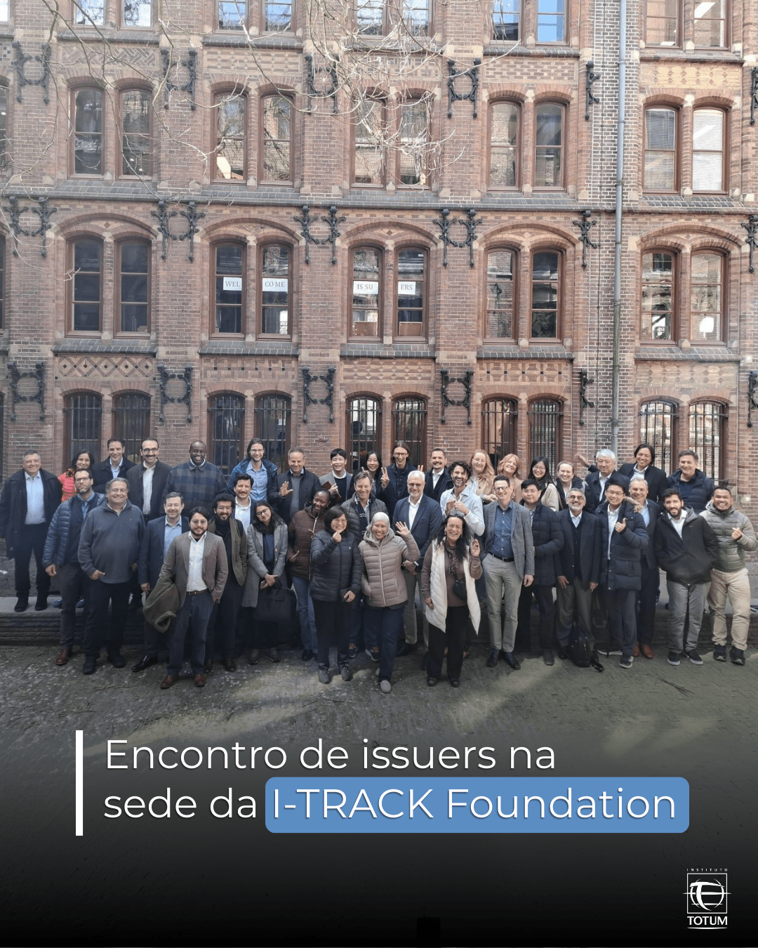 Encontro de issuers na sede da I-TRACK Foundation