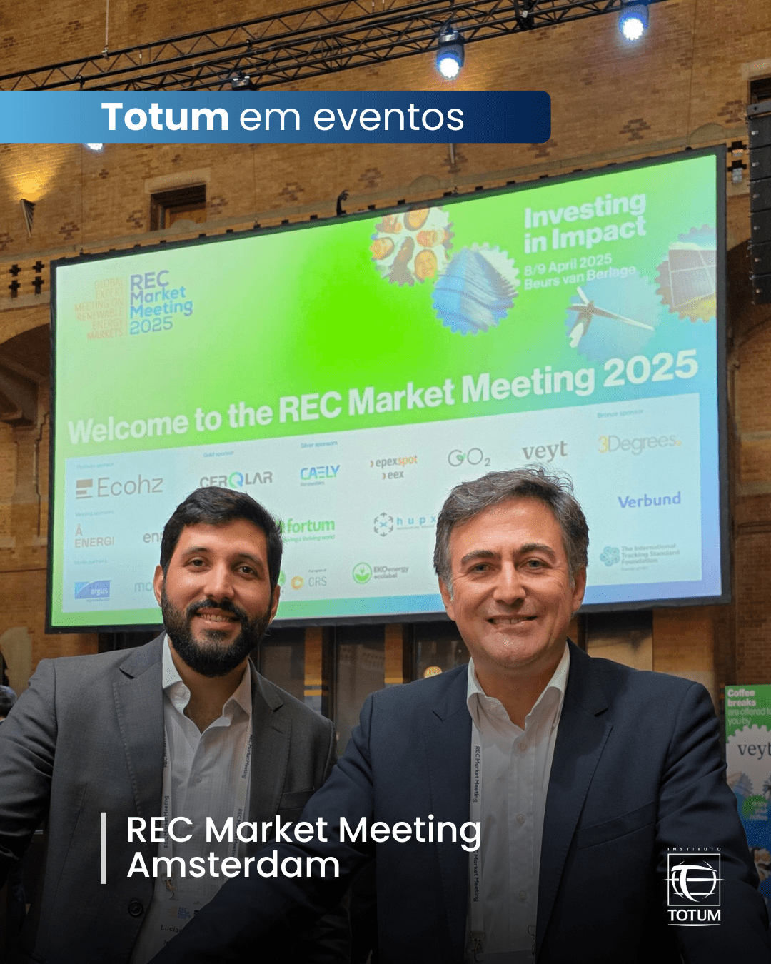 Participação no REC Market Meeting 2025