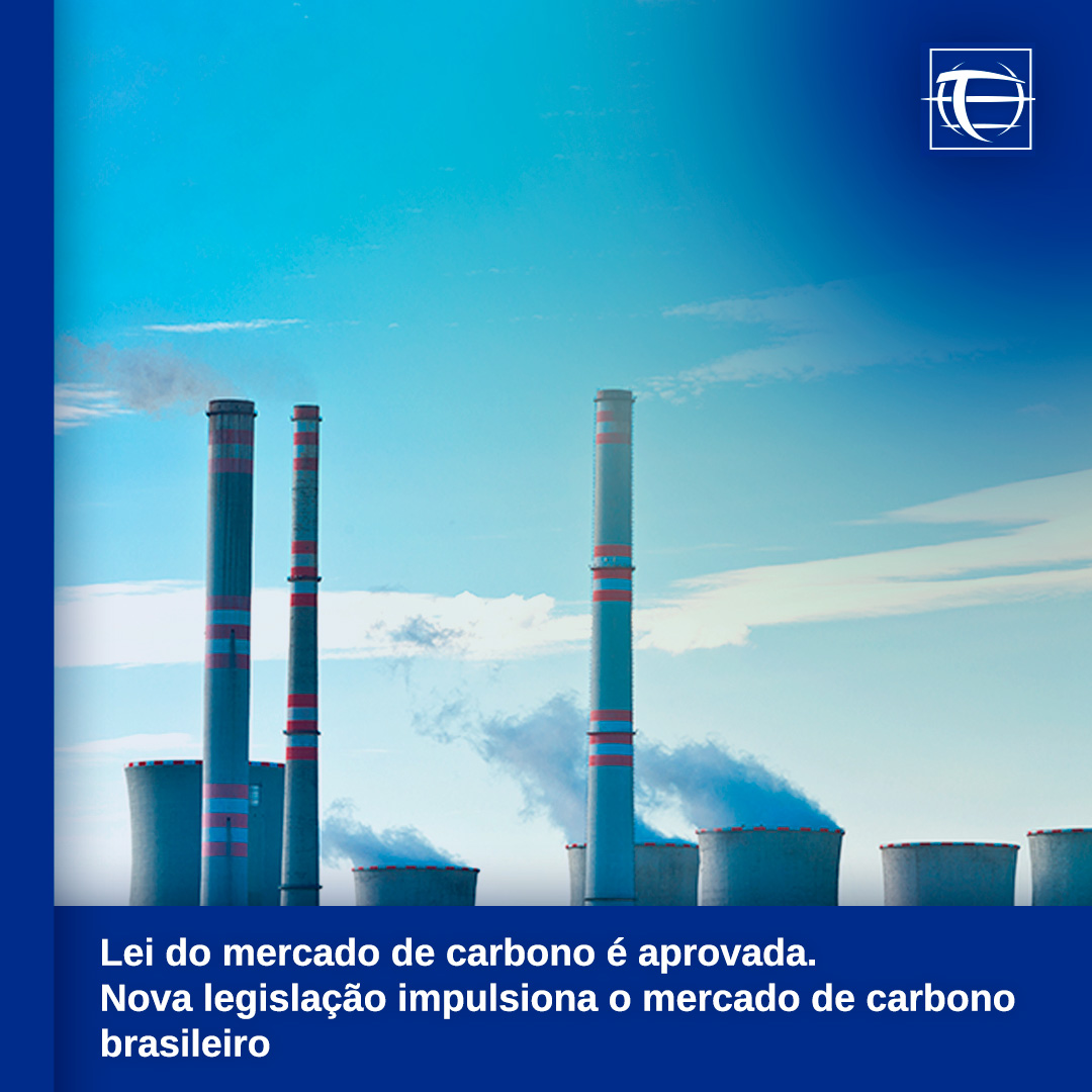 Lei de mercado de carbono é aprovada. Nova legislação impulsiona o mercado de carbono brasileiro