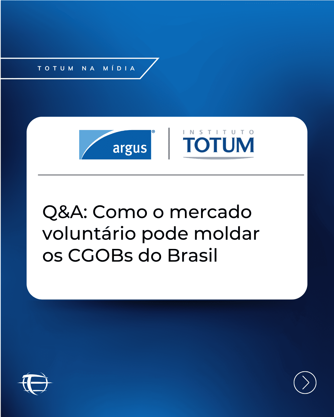Q&A: Como o mercado voluntário pode moldar os CGOBs do Brasil