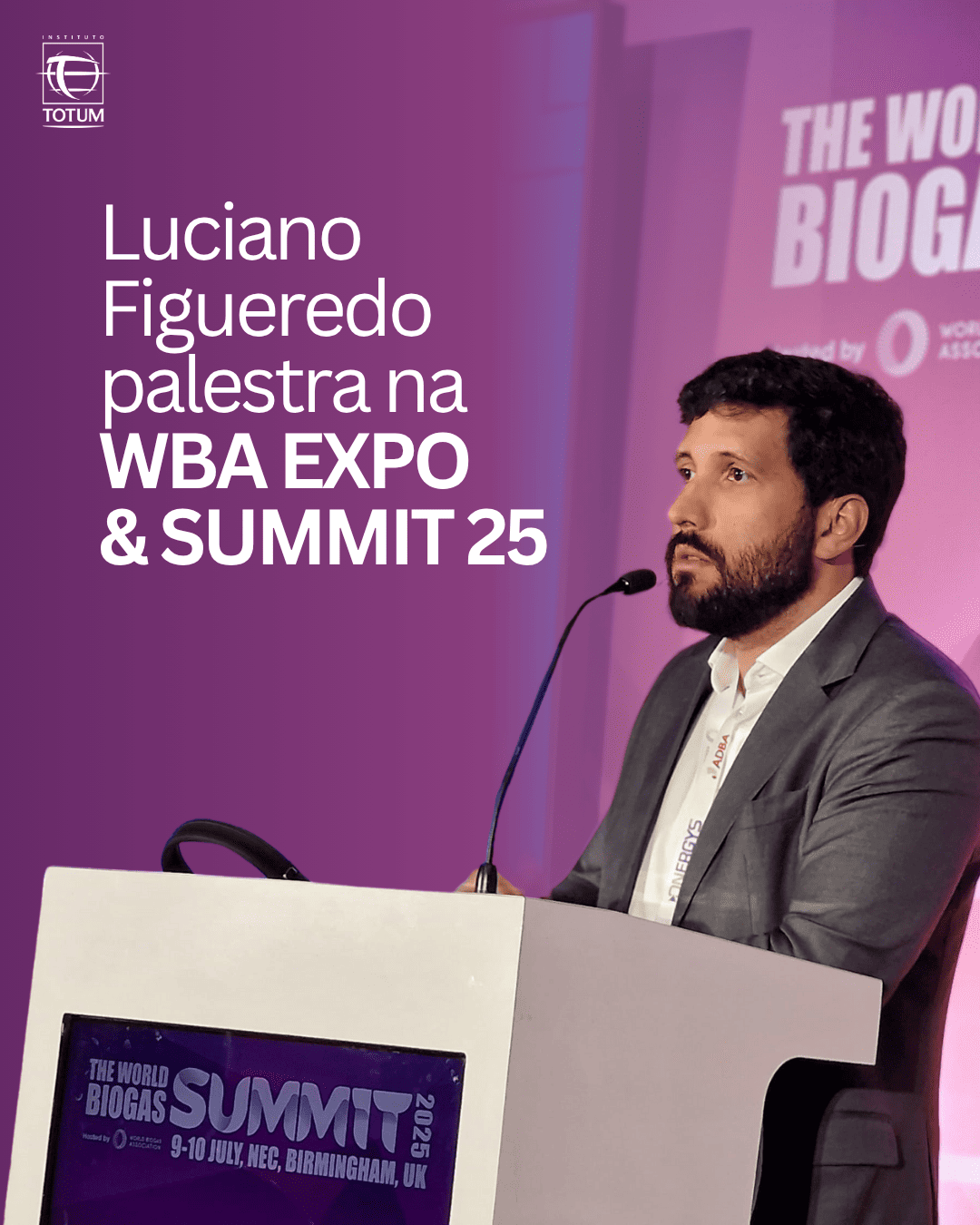 Luciano Figueredo palestra na WBA Expo & Summit